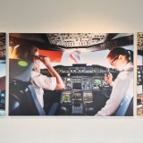 Lufthansa устроила выставку фотографий женщин-пилотов за работой