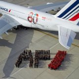 Air France сменил раскраску по случаю 80-летия