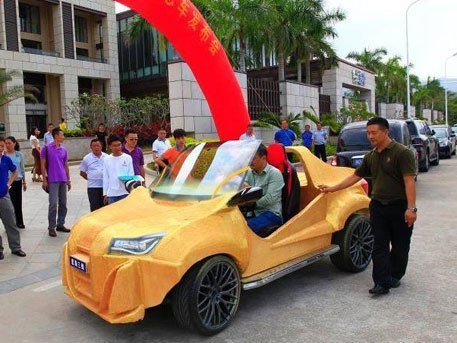 kitaicy raspechatali avtomobil na 3D printere Китайцы распечатали автомобиль на 3D принтере