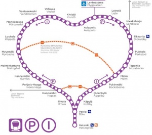 jeleznaya doroga v forme serdca soedinit aeroport helsinki i centr goroda Железная дорога в форме сердца соединит аэропорт Хельсинки и центр города