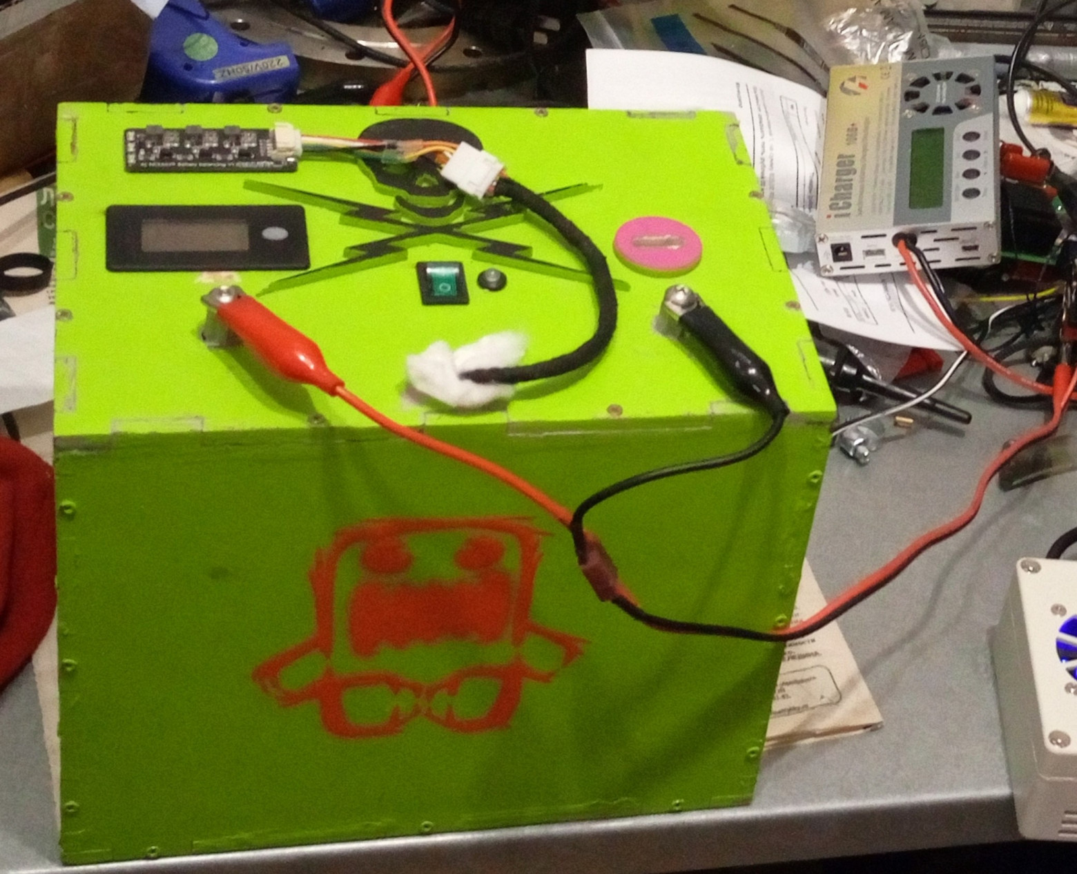 sborka kempingovogo akkumulyatora ili Make Powerbank Great Again 8 Сборка кемпингового аккумулятора или Make Powerbank Great Again