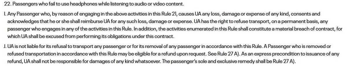 United Airlines budet banit passajirov proslushivayushih kontent bez naushnikov 2 United Airlines будет банить пассажиров, прослушивающих контент без наушников