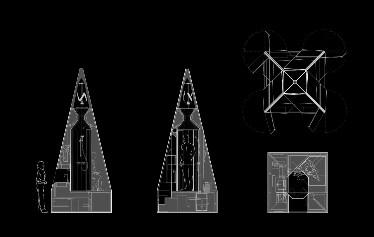 predstavlen Klumpen avtonomnyi yadro dom dlya jizni vne civilizacii 3 Представлен Klumpen — автономный «ядро дом» для жизни вне цивилизации