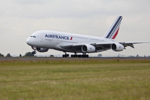 Air France zapuskaet A380 v san francisko Air France запускает A380 в Сан Франциско