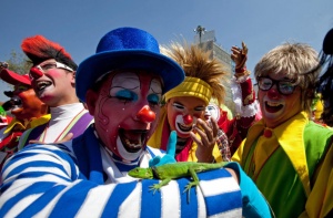 luchshie klouny sobralis v madride Лучшие клоуны собрались в Мадриде