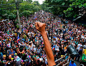 oppoziciya tailanda nachinaet «zakryvat bangkok» Оппозиция Таиланда начинает «закрывать Бангкок»