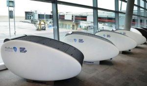 v aeroportu abu dabi ustanovili kabiny dlya sna В аэропорту Абу Даби установили кабины для сна