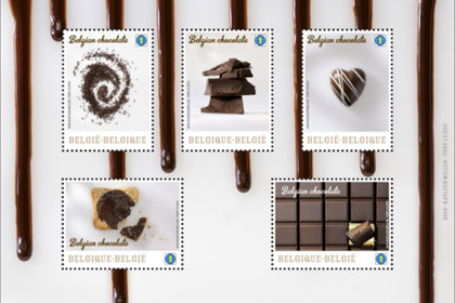 v belgii mojno kupit shokoladnye pochtovye marki В Бельгии можно купить шоколадные почтовые марки