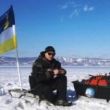 600 километров по льду: россиянин пересек Байкал вдоль без выхода на берег