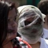 Зомби-парад в Сантьяго объединил 20 тысяч человек