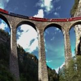 В Швейцарии вновь открылась горная железная дорога