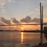 Золотой мост закрыт для туристов во Владивостоке