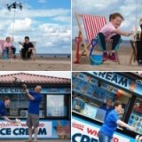 Мороженое на английский пляж теперь доставляют дроны