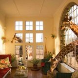 Отель в Кении предлагает завтрак с жирафом