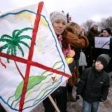 Митинг туристов прошел в Санкт-Петербурге