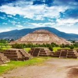 Мексиканские пирамиды — вид сверху