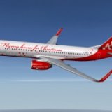 Москву посетил рождественский самолет airberlin