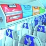 Авиакомпания введет плату за размещение вещей на багажных полках