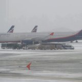 Снегопад не повлиял на работу московских аэропортов